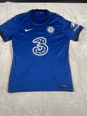Nike Chelsea FC Jersey 2020 Home Blue Dri-Fit Soccer Shirt Men's Large
EPL